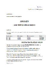 Opomin pred tožbo (izvršbo) - S tem opominom opomnite svojega dolžnika, ki ni poravnal izdanega računa ali večih računov, naj poravna svoje obveznosti, drugače boste zoper njega vložili izvršbo oz. tožbo.