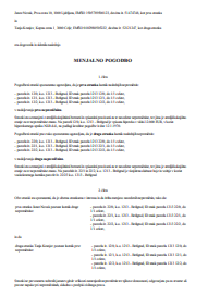 Menjalna pogodba za kmetijsko zemljišče, gozd - S tem e-obrazcem izdelate menjalno pogodbo za kmetijsko zemljišče.

Kot medsebojna menjava kmetijskih zemljišč po Zakon o kmetijskih zemljiščih šteje menjava, ki se izvaja zaradi racionalnejše rabe kmetijskega zemljišča in če vrednost enega zemljišča ne presega vrednosti drugega zemljišča za več kot 50%.


Objava ponudbe na upravni enoti, pred sklenitvijo menjalne pogodbe ni potrebna, mora pa posel odobriti upravna enota v upravnem postopku.